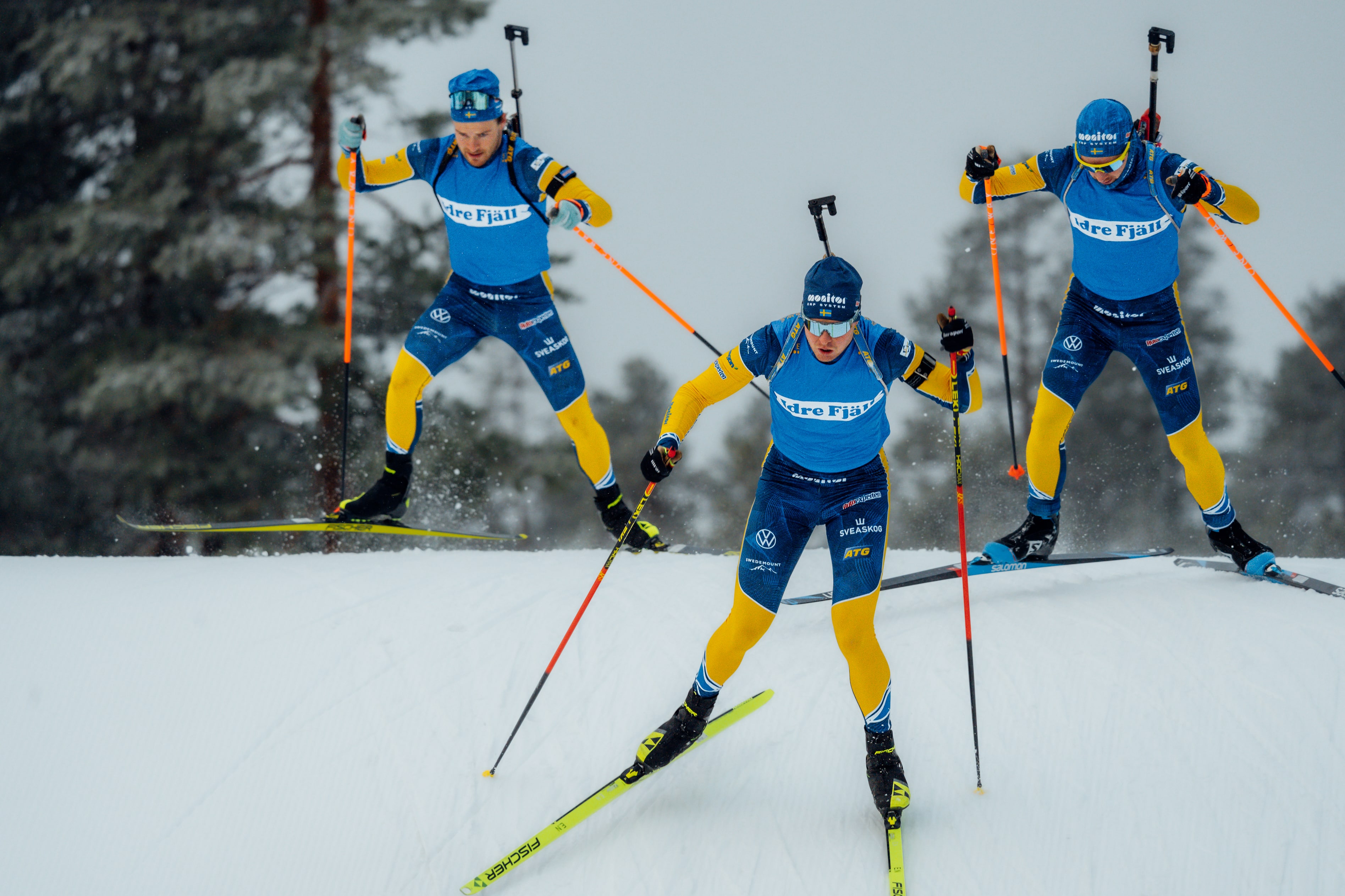 Traditionen Fortsätter På Idre Fjäll Med Sverigepremiären I Skidskytte ...